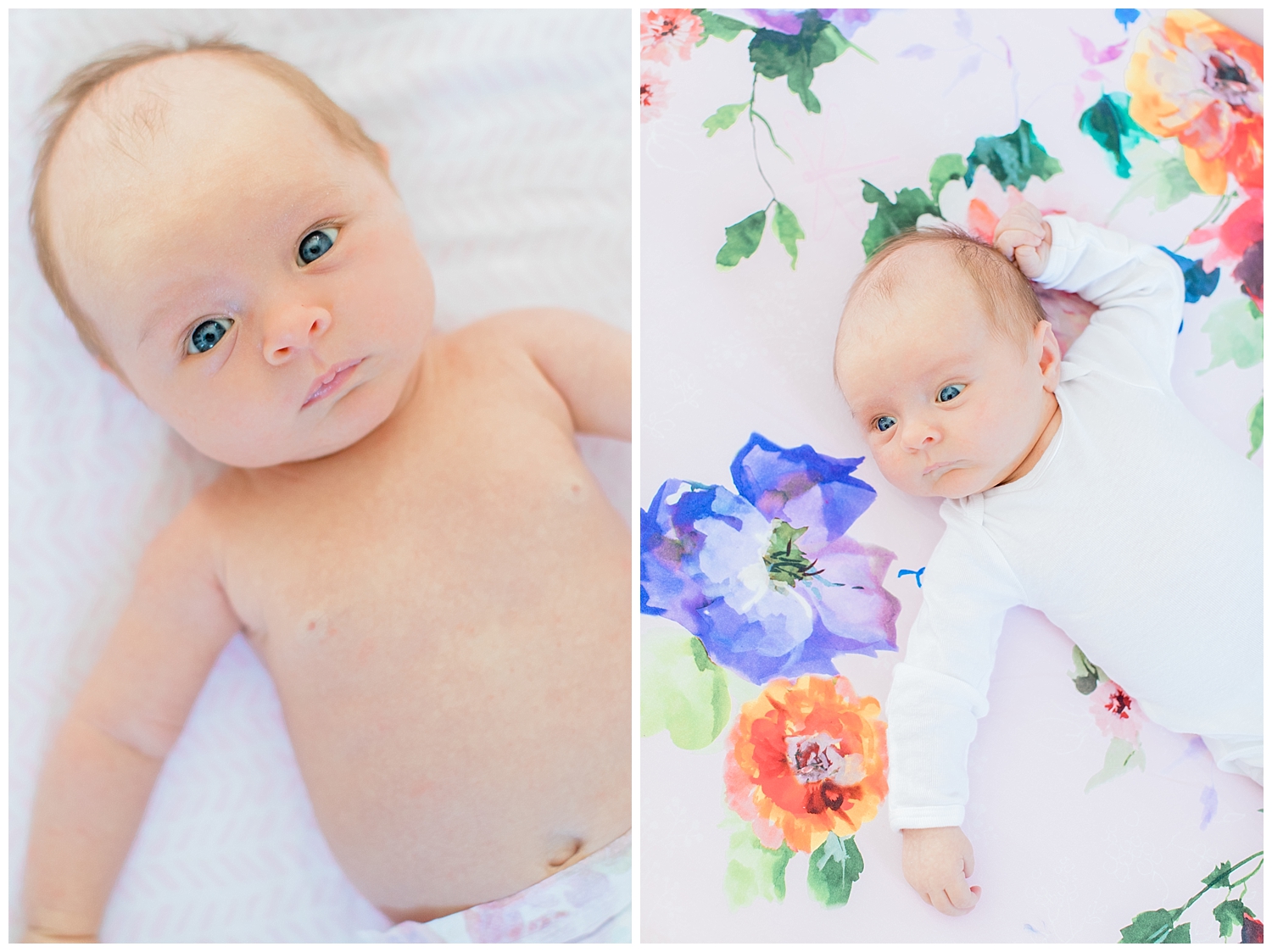 Baby at lifestyle newborn session, with Halie Olszowy (based in Portsmouth, NH).
