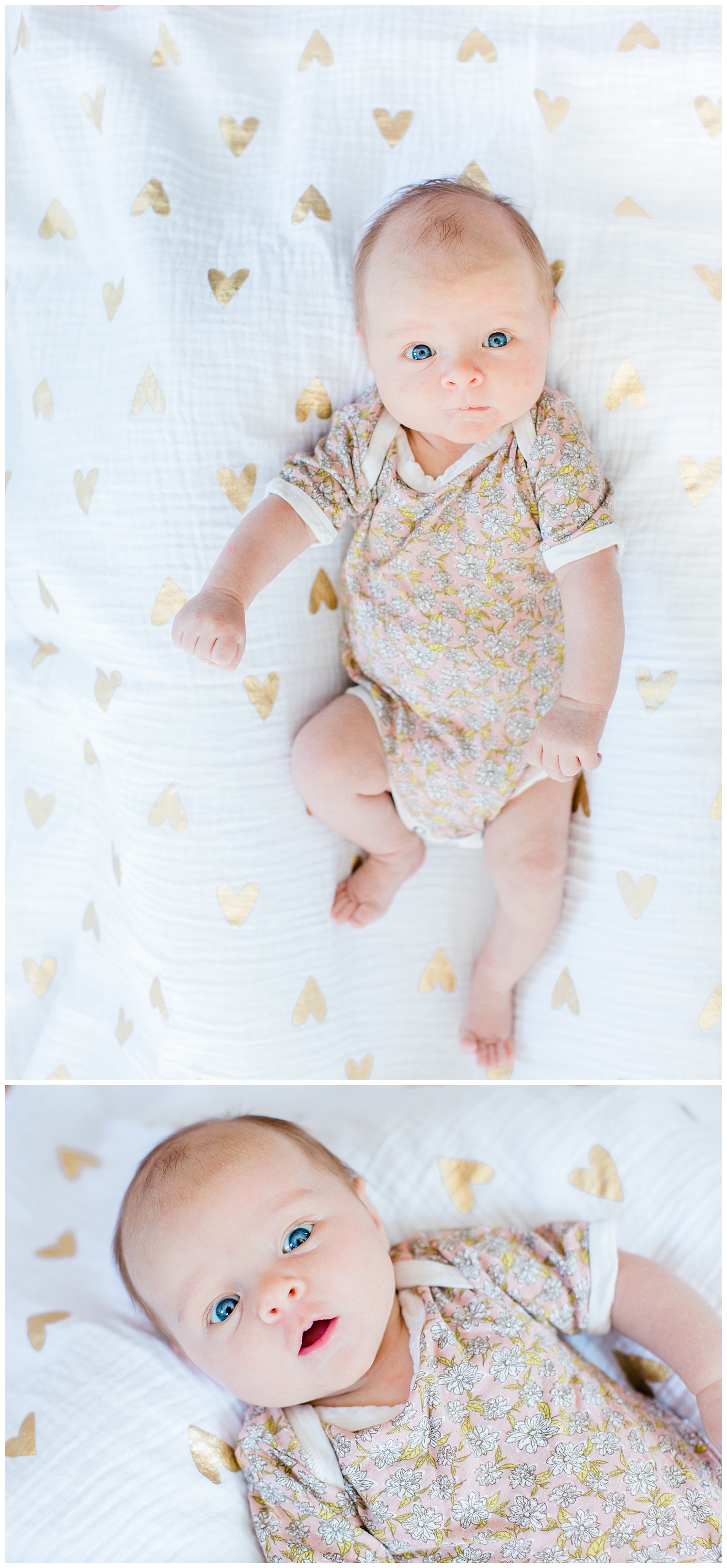 Baby at lifestyle newborn session, with Halie Olszowy (based in Portsmouth, NH).