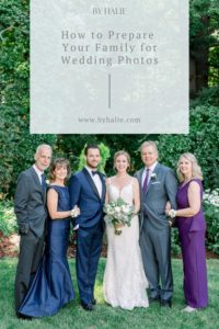 How to Prepare Your Family for Wedding Photos
