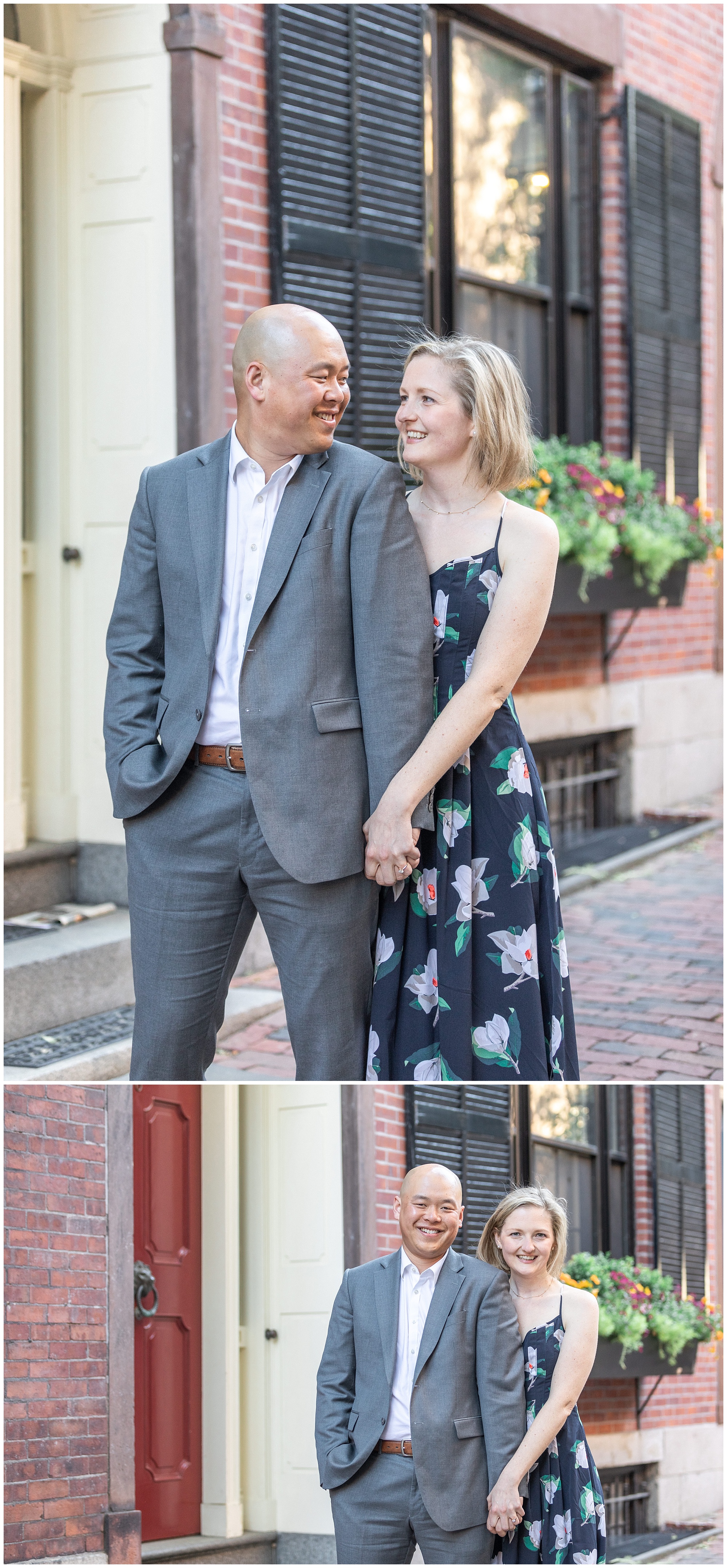 Beacon Hill Engagement Photos By Halie