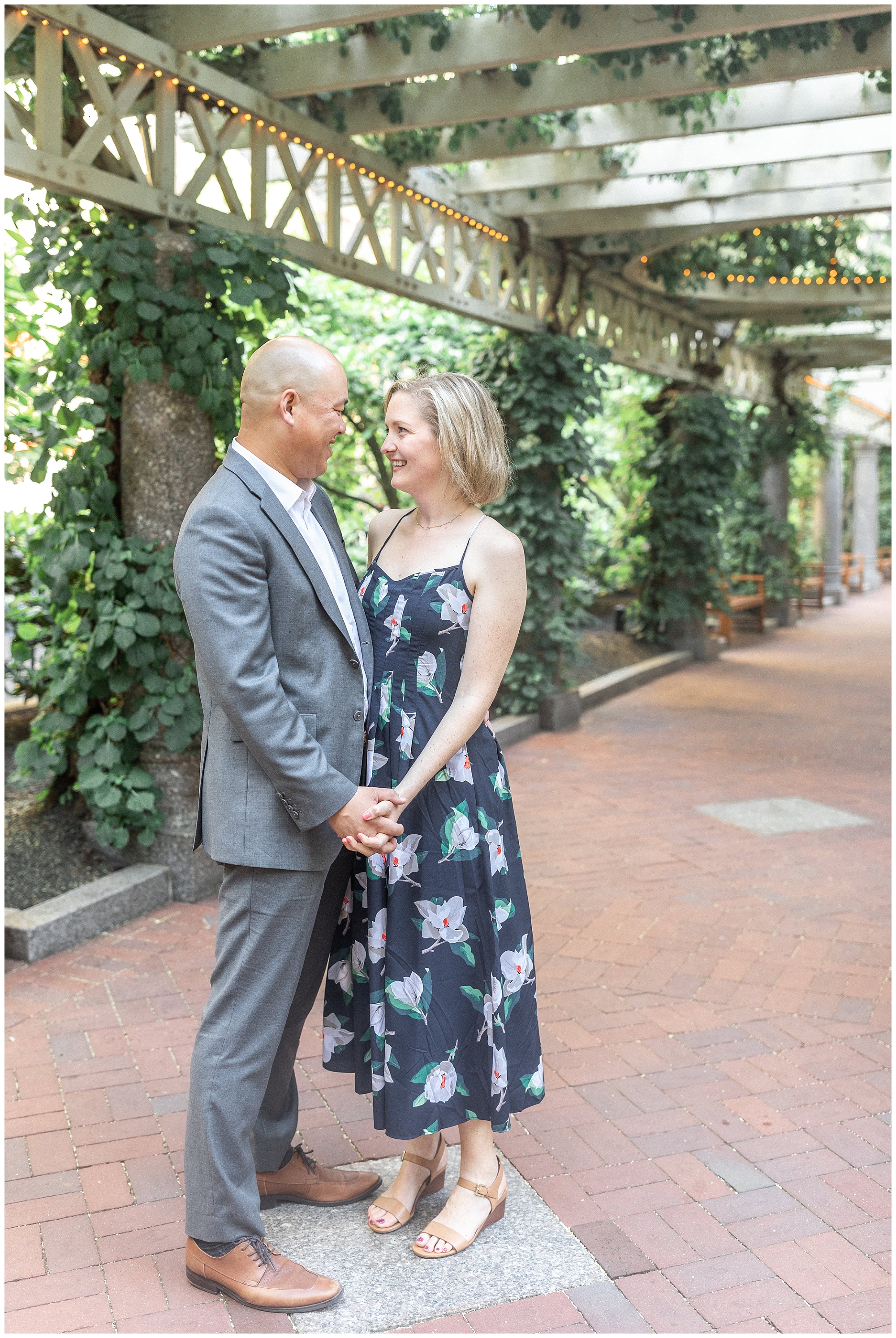 Boston Post Office Square Engagement Session