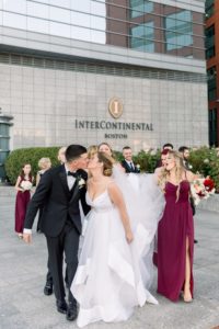 Wedding Day Moments You'll Want to Have - InterContinental Boston wedding ceremony