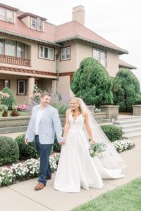 Wedding Day Moments You'll Want to Have - first look at Ocean's Edge Cape Cod wedding