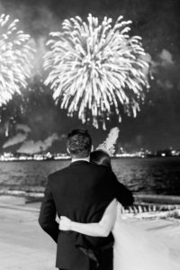 Wedding Day Moments You'll Want to Have - NYE wedding in Boston, Massachusetts with fireworks