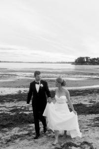 Wedding Day Moments You'll Want to Have - sunset photos at a Massachusetts mansion wedding