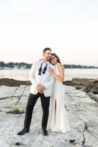 Wedding Day Moments You'll Want to Have - sunset wedding photos at Wentworth by the Sea NH