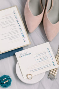 Stamford Yacht Club Wedding - CT Wedding stationery suite, 1.State wedding shoes, and jewel tone ring box