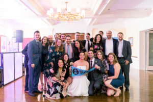 Stamford Yacht Club Wedding - CT wedding reception photos of Tufts alumni