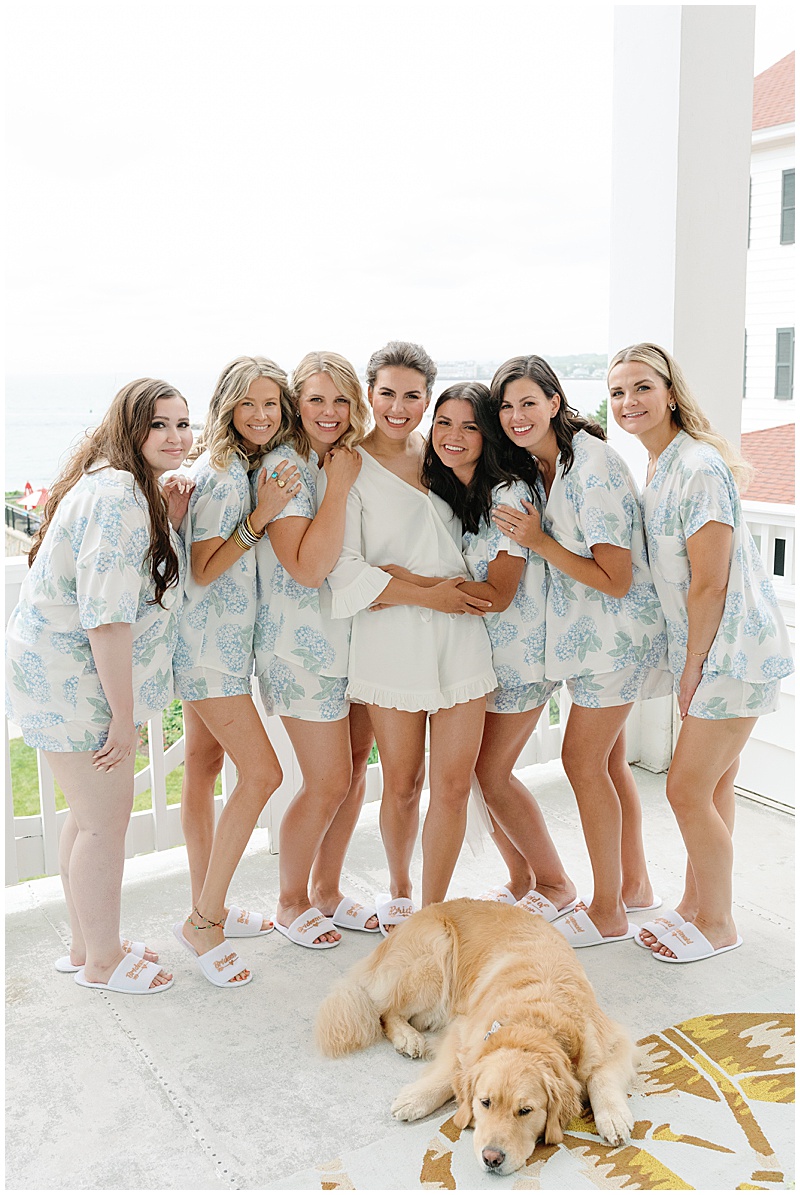 bridesmaids at the colony hotel kennebunkport