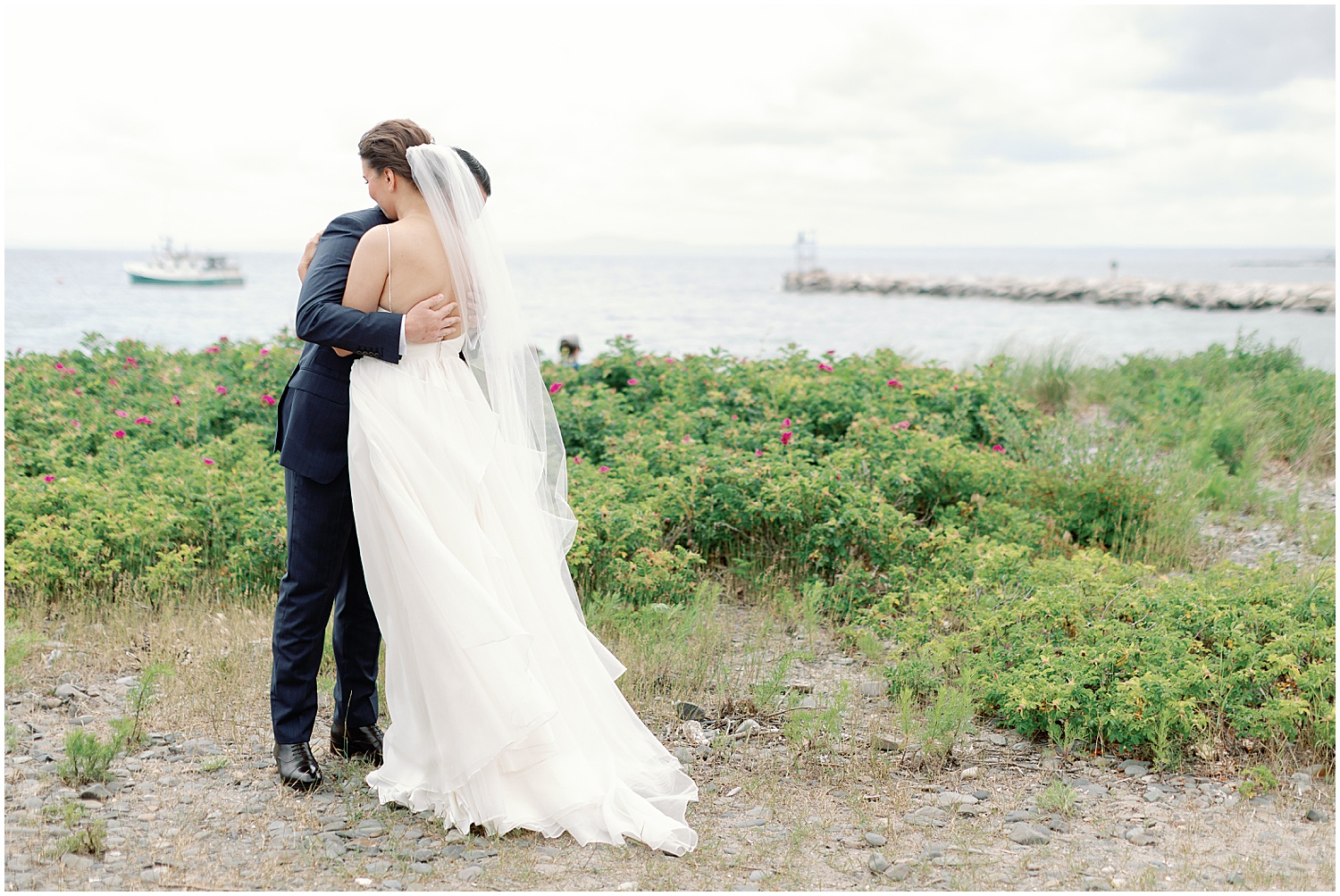 first look at colony hotel wedding in kennebunkport maine