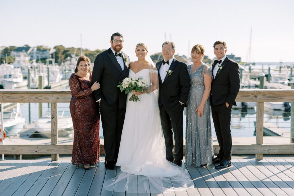 Family portraits for Cape Cod wedding
