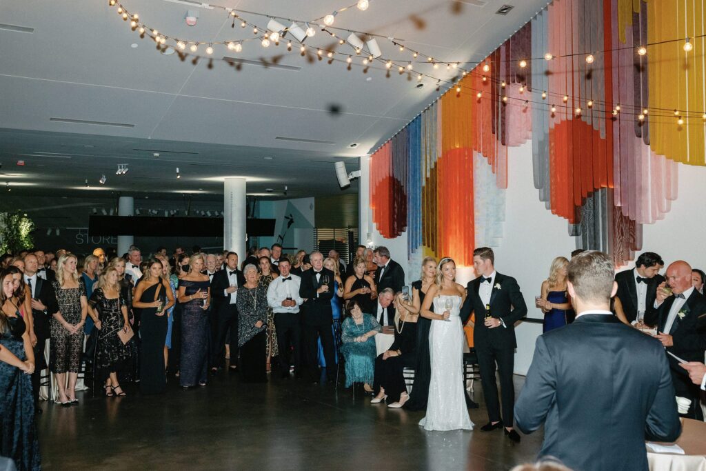 A Modern, Nautical Wedding at the Institute of Contemporary Art in Boston,  Massachusetts