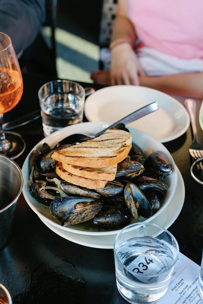 Mussels at Row 34 Boston
