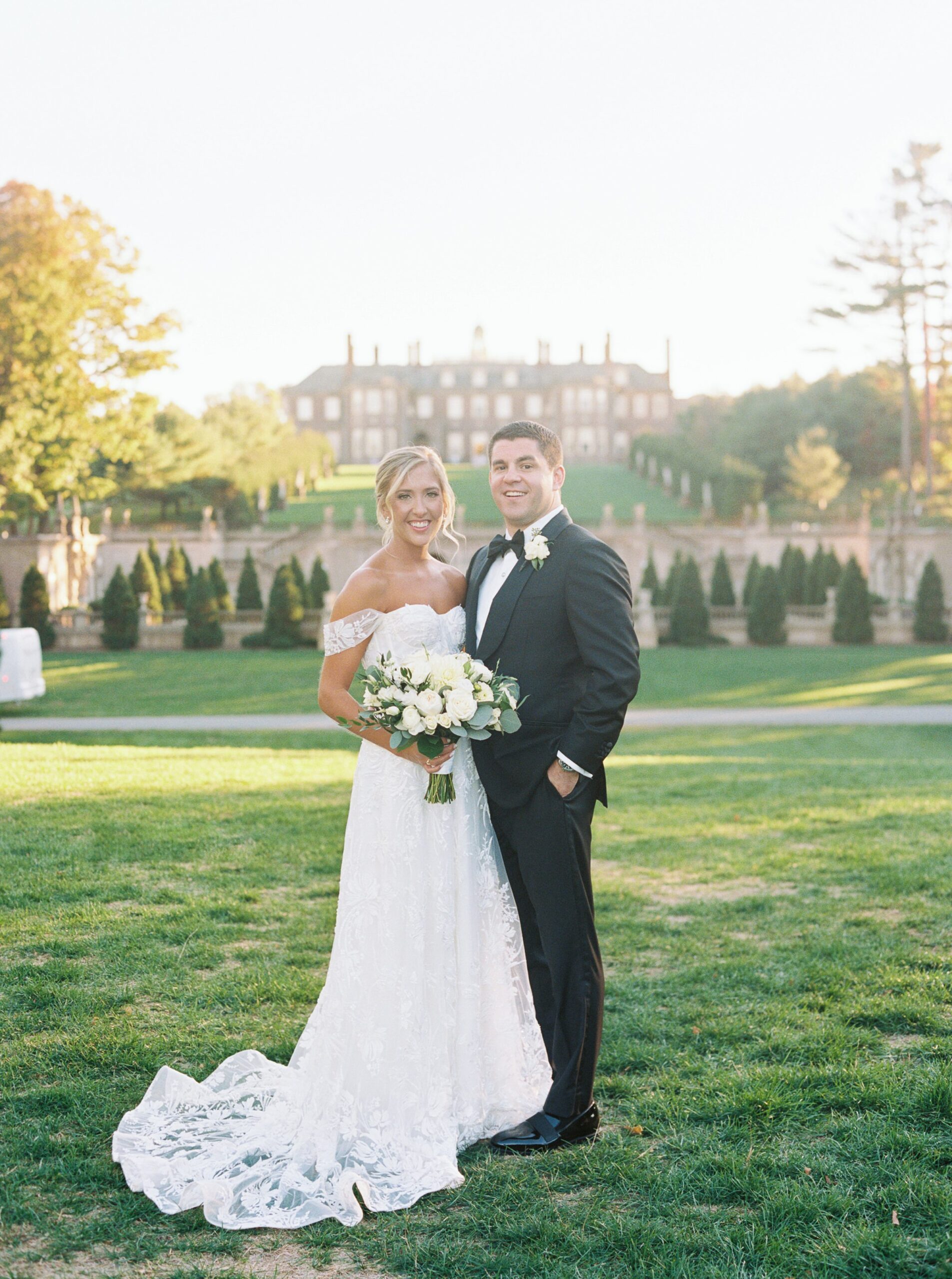 Crane Estate Fall Tented Wedding on Boston's North Shore