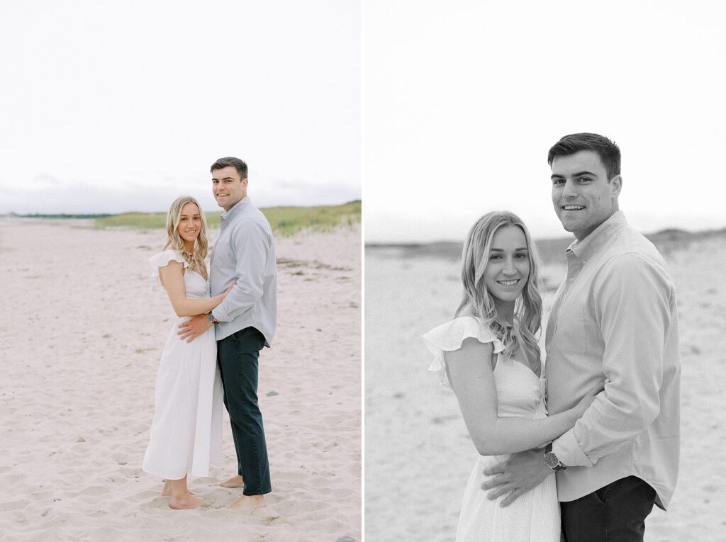 Beach Engagement Photography in Sandwich, MA