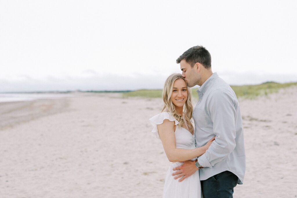 Beach Engagement Photography in Sandwich, MA