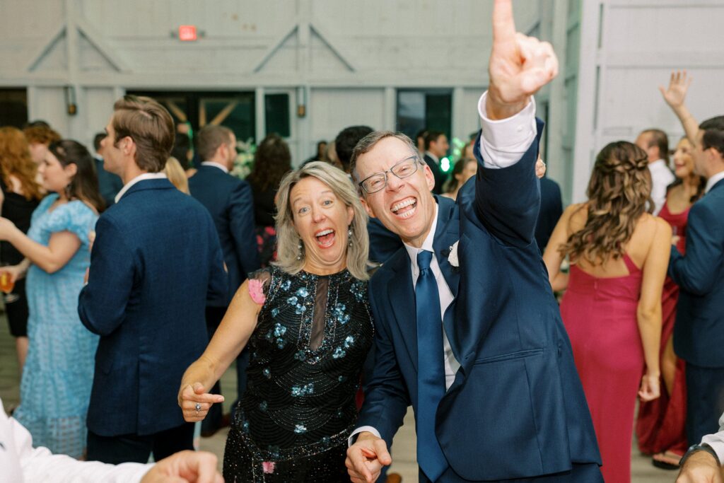 Candid photos of wedding guests at New England wedding
